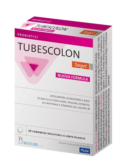 biocure tubescolon target 30 compresse nuova formula biocure