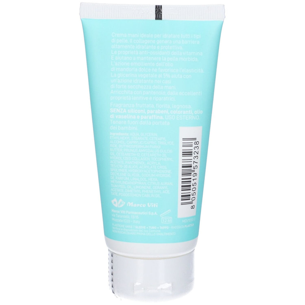 Crème pour les mains hydratante et nourrissante Dr Viti 75 ml Marco Viti