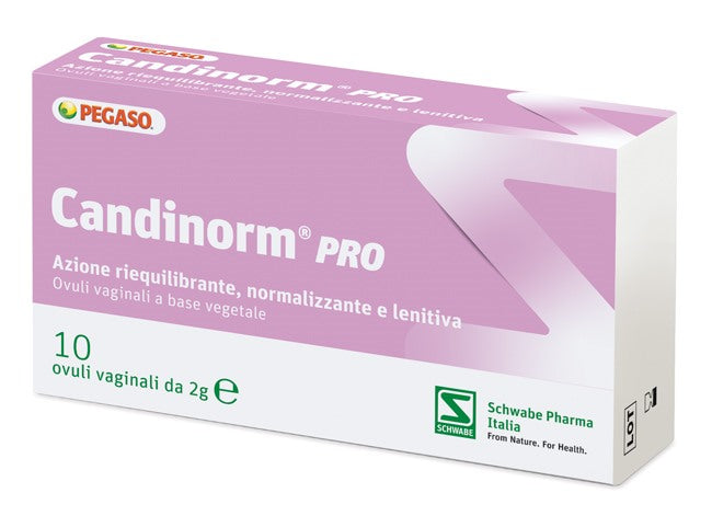 schwabe candinorm pro 10 ovuli vaginali candinorm ean 8057157500305