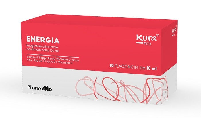 pharmagio kura ped energia 10 flaconcini x 10 ml