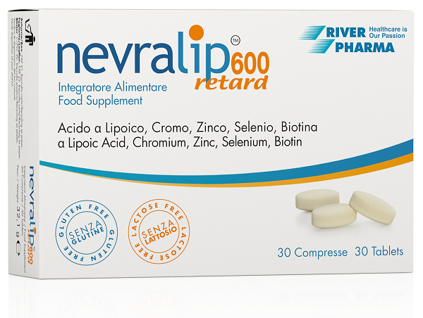bionativa river farma nevralip 600 retard 30 compresse nevralip ean 8052049310383