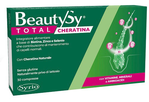 syrio beauty sy total cheratina 30 compresse syrio ean 8000137305872