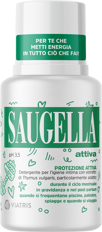 meda pharma spa saugella attiva ph 35 protezione attiva detergente igiene intima 100 ml saugella
