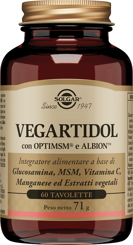 solgar italia vegartidol 60 tavolette solgar ean 0033984007277