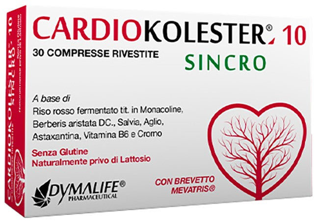 dymalife pharma cardiokolester 10 sincro 30 compresse rivestite shedir