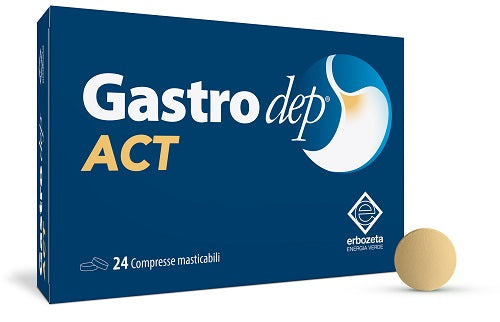 erbozeta elp gastrodep act 24 compresse masticabili erbozeta