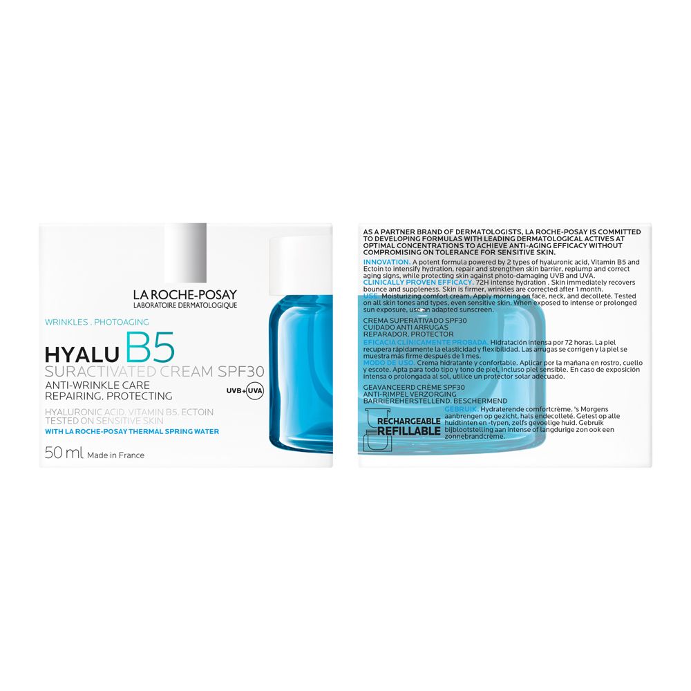 Crème Hyalu B5 Vaso Spf30 50 Ml La Roche Posay
