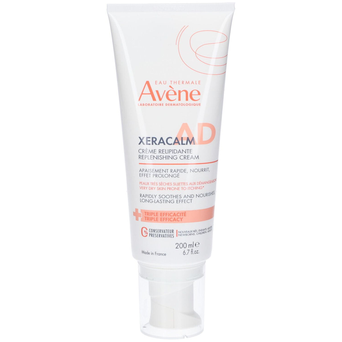 Crème Liporestitutive Avene Xeracalm Ad 200 Ml Nouvelle Formule Avene