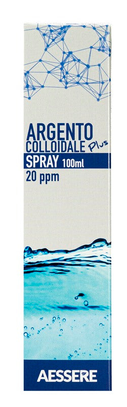 aessere srl argento colloidale plus spray 100 ml aessere ean 8002461640872