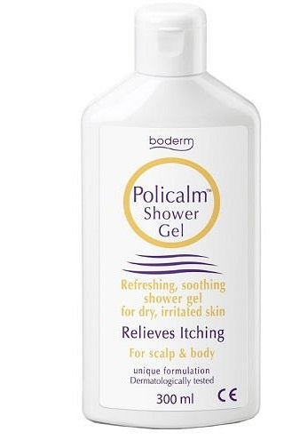logofarma gel antiprurito e lenitivo policalm shower 300 ml ce logofarma ean 5200375399135