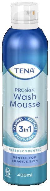 essity italy tena wash mousse detergente 400 ml tena ean 7322540731156