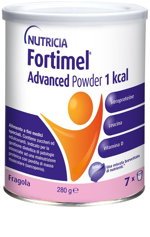 danone nutricia 2 nutricia fortimel advanced powder 1 kcal fragola 280 g fortimel ean 4008976682448