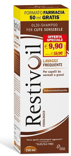 perrigo italia srl restivoil fisiologico 250 ml taglio prezzo restiv oil ean 8004283149144