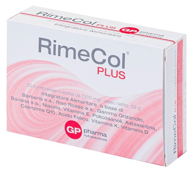 gp pharma srl rimecol plus 30 compresse ean 8054314180011