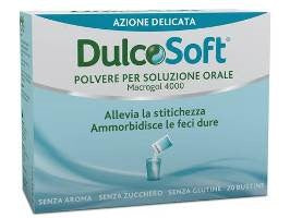 opella healthcare dulcosoft polvere per soluzione orale 20 bustine dulco ean 8032638865654