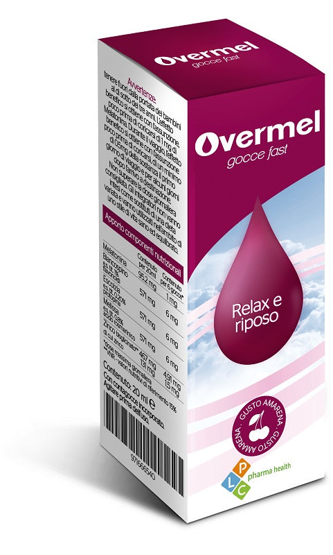 plc pharma health overmel gocce fast 20 ml gusto amarena