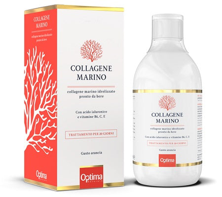 optima collagene marino idrolizzato liquido pronto da bere 500 ml optima ean 8052432436164