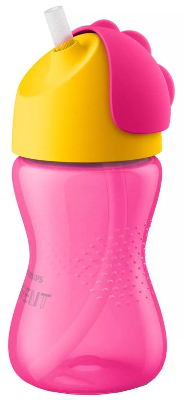 philips avent tazza rosa con cannuccia da 300ml avent ean 8710103786696