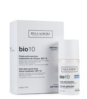 bella aurora labs bio10 antimacchie trattamento shock pelle secca ean 8413400003717
