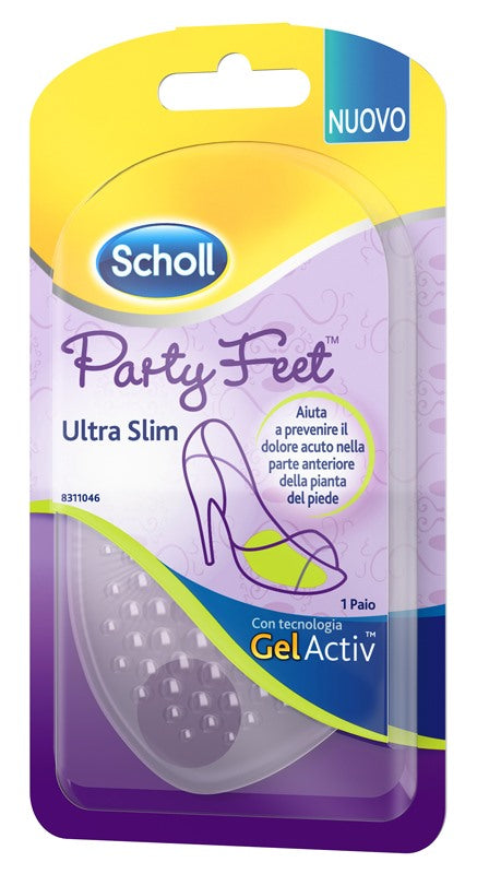 scholls plantare con cuscinetto party feet gel activ ultra slim 1 paio scholls ean 8002910048471