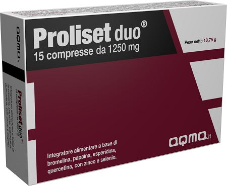 aqma proliset duo 15 compresse