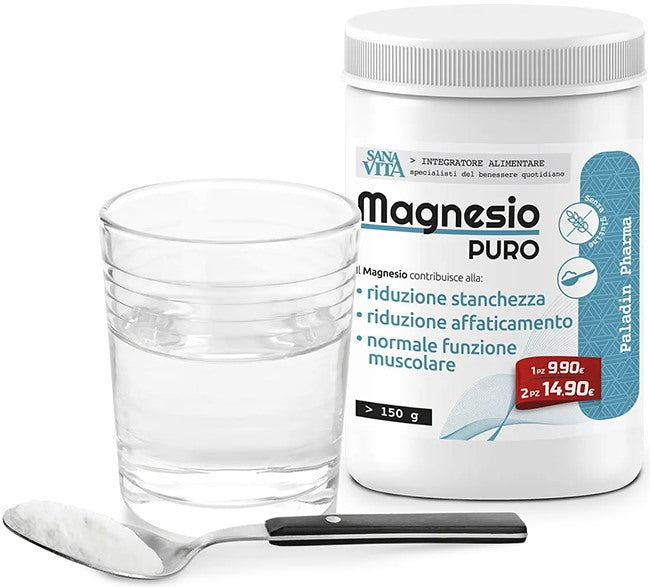 paladin pharma sanavita magnesio puro 150 g santanna ean 8052049551298