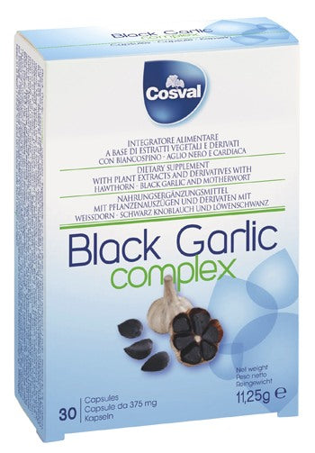 cosval black garlic complex 30 capsule cosval ean 8021685012593