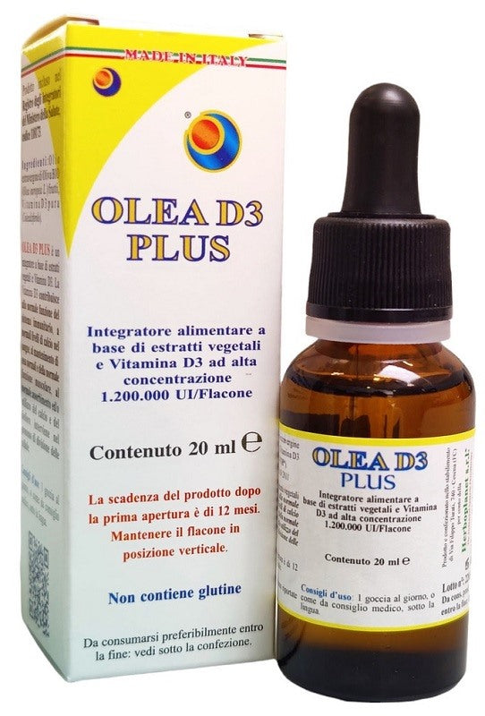 herboplanet olea d3 plus gocce 20 ml herboplanet ean 8032185021404