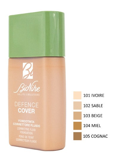 icim bionike defence cover fondotinta correttore fluido 104 40 ml bionike ean 8029041179157