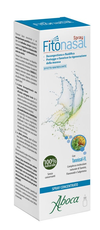 aboca fitonasal spray concentrato 30 ml aboca ean 8032472022329