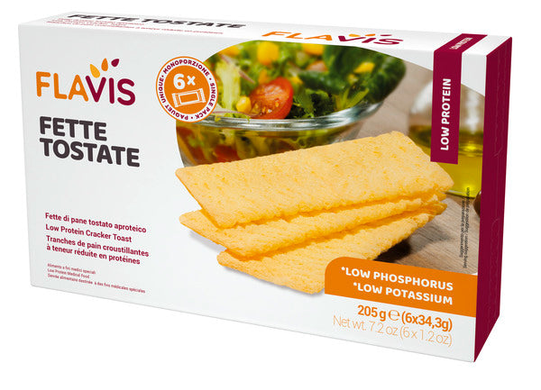 schar due flavis fette tostate aproteiche 6 porzioni da 343 g flavis ean 8008698029022