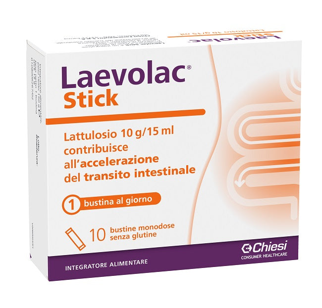 chiesi ch laevolac stick 10 bustine laevolac ean 8025153001317