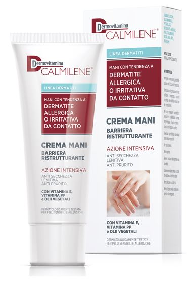 pasquali dermovitamina dermovitamina calmilene crema mani barriera ristrutturante azione intensiva per dermatite allergica o irritativa da contatto 75 ml dermovitamina ean 8032738385496