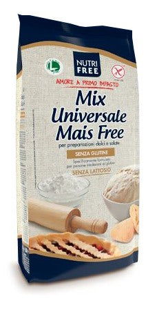 nuova terra nutrifree mix universale mais free preparazioni dolci e salate 800 g nutrifree ean 8008696029765