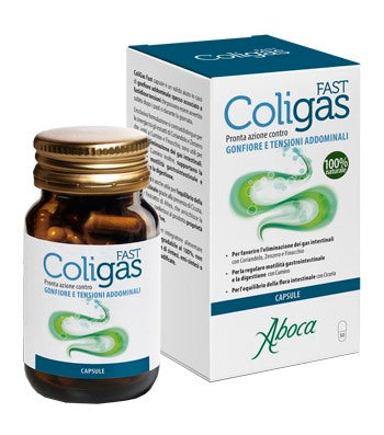 aboca coligas fast 50 capsule coligas ean 8032472022114
