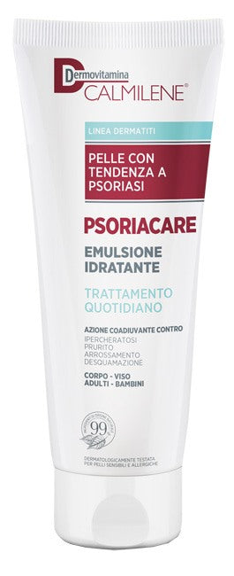 pasquali dermovitamina dermovitamina calmilene psoriacare emulsione idratante trattamento quotidiano per pelle con tendenza a psoriasi 400 ml dermovitamina ean 8032738385311