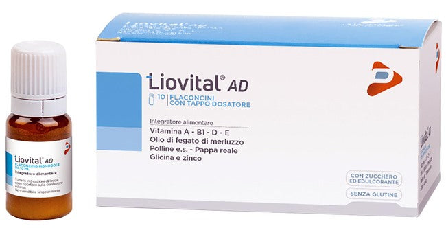 pharma line liovital ad 10 flaconcini da 10 ml pharma line