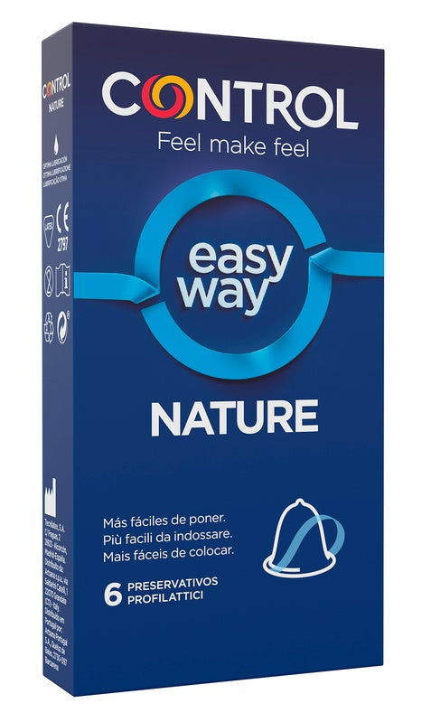 pikdare profilattico control easy way nature 6 pezzi control ean 8411134140180