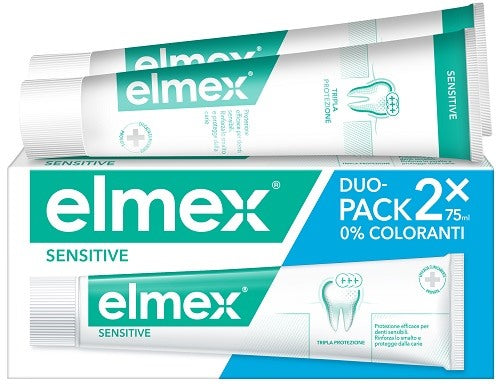 giuliani elmex sensitive dentifricio bitubo 2x75 ml elmex ean 8718951573819