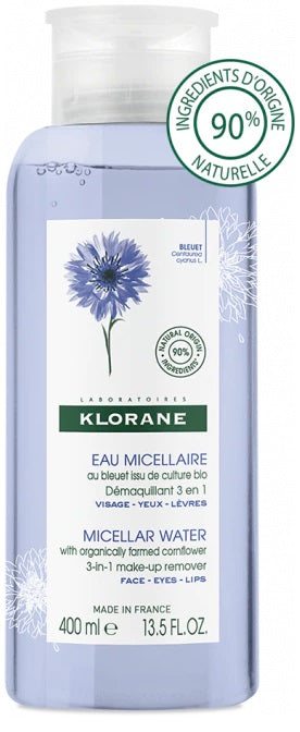 pierre fabre klorane acqua micellare fiordaliso bio 400 ml klorane ean 3282770204193