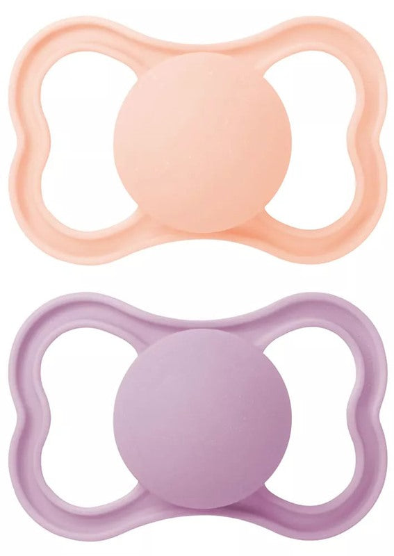 bamed baby italia mam air succhietto 16 mesi silicone femmina 2 pezzi mam ean 9001616840357
