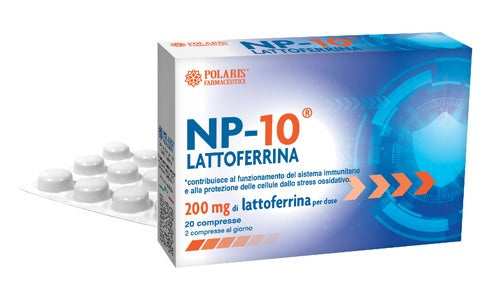 polaris np 10 lattoferrina rsm 20 compresse polaris ean 8053839910639