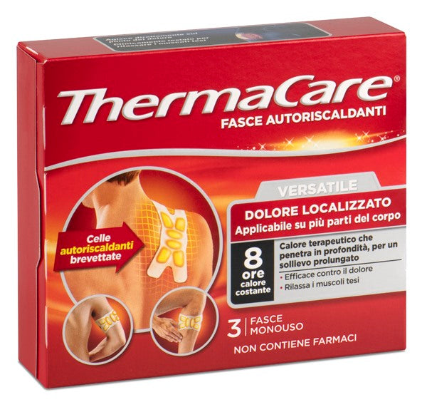 angelini ch fascia thermacare versatile 3 pezzi thermacare ean 8000036024607