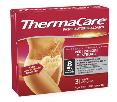 angelini ch fascia thermacare dolori mestruali 3 pezzi thermacare ean 8000036024645
