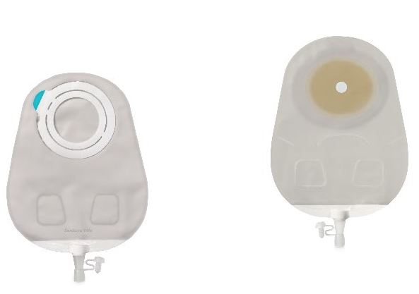 coloplast spa sensura mio flex sistema 2 pezzi con aggancio adesivo sacca multichamber per urostomia trasparente 50mm da 550 ml 30 pezzi coloplast ean 5701780234474