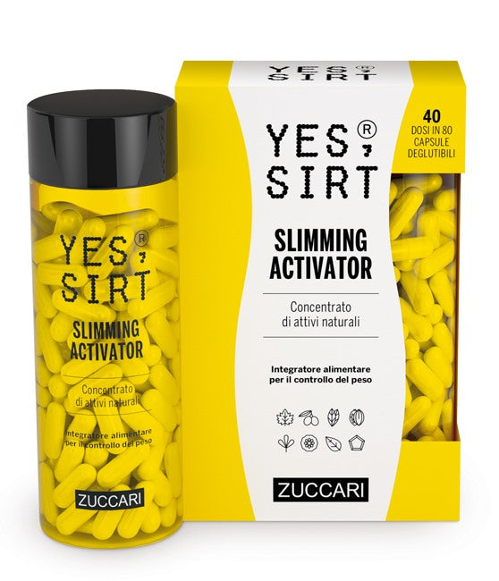 zuccari yes sirt slimming activator 80 capsule 300mg zuccari ean 8026380300020