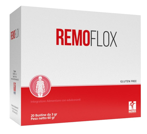 nacros remoflox 20 bustine nacros ean 8058697510045
