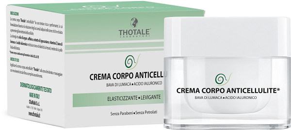 cliawalk thotale crema corpo anticellulite bava di lumaca 200 ml ean 8059693740092