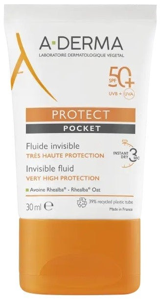 pierre fabre aderma a d protect fluido pocket spf 50 30 ml a derma ean 3282770150407