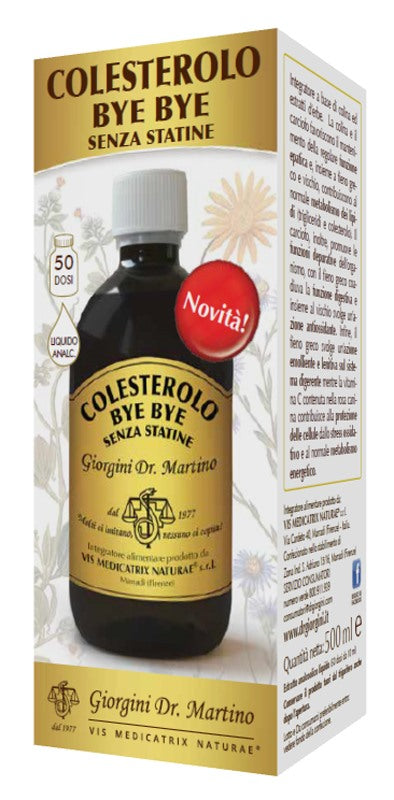 dr giorgini ser vis colesterolo bye bye senza statine 500 ml giorgini ean 8058045121077